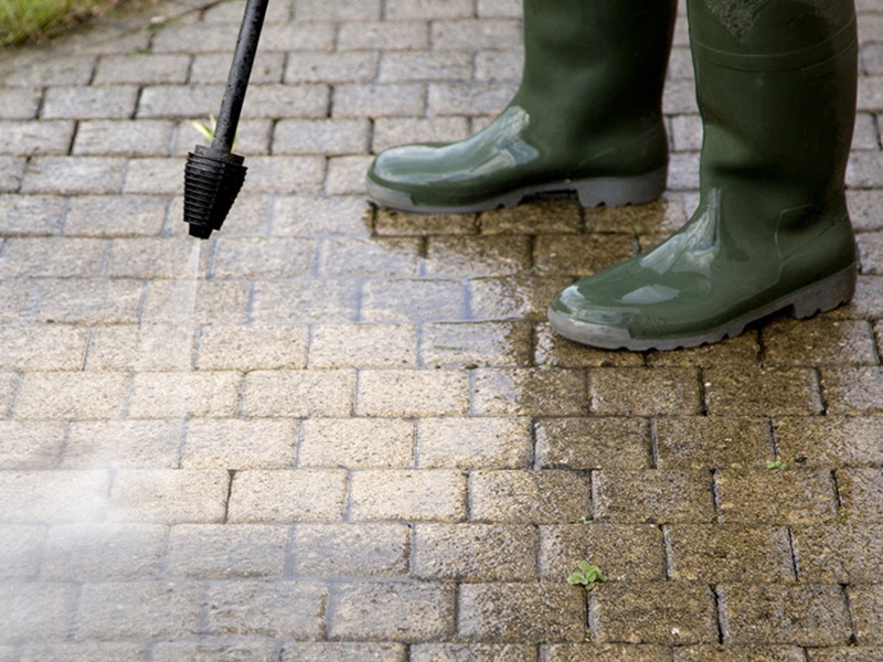 Pressure washing